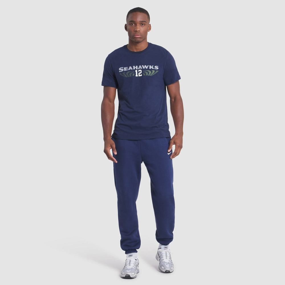 Seattle Seahawks 2025 Rivalries Collection Slub Dri-FIT T-Shirt - College Navy - Nike