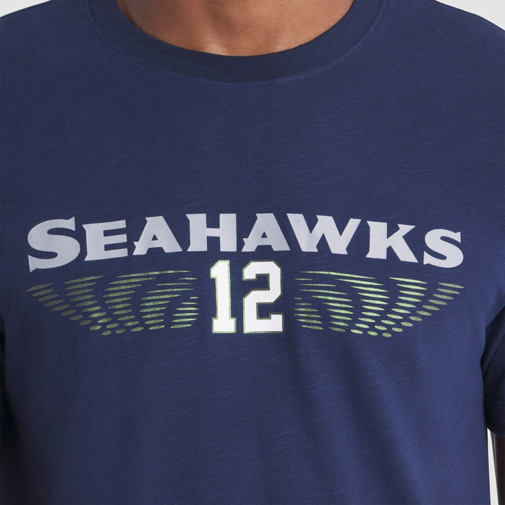 Seattle Seahawks 2025 Rivalries Collection Slub Dri-FIT T-Shirt - College Navy - Nike