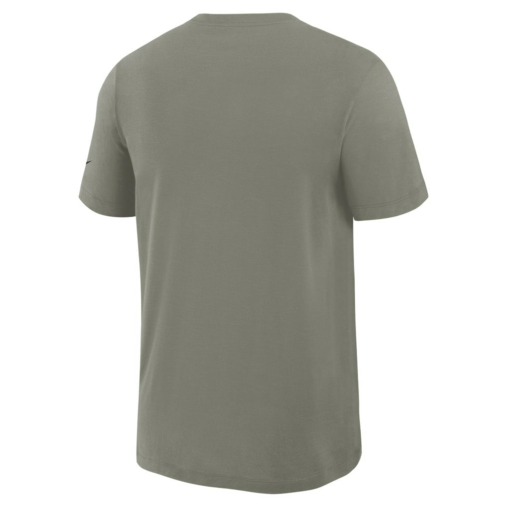 New York Jets 2025 Rivalries Collection Slub Dri-FIT T-Shirt - Dark Stucco - Nike