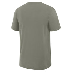 New York Jets 2025 Rivalries Collection Slub Dri-FIT T-Shirt - Dark Stucco - Nike
