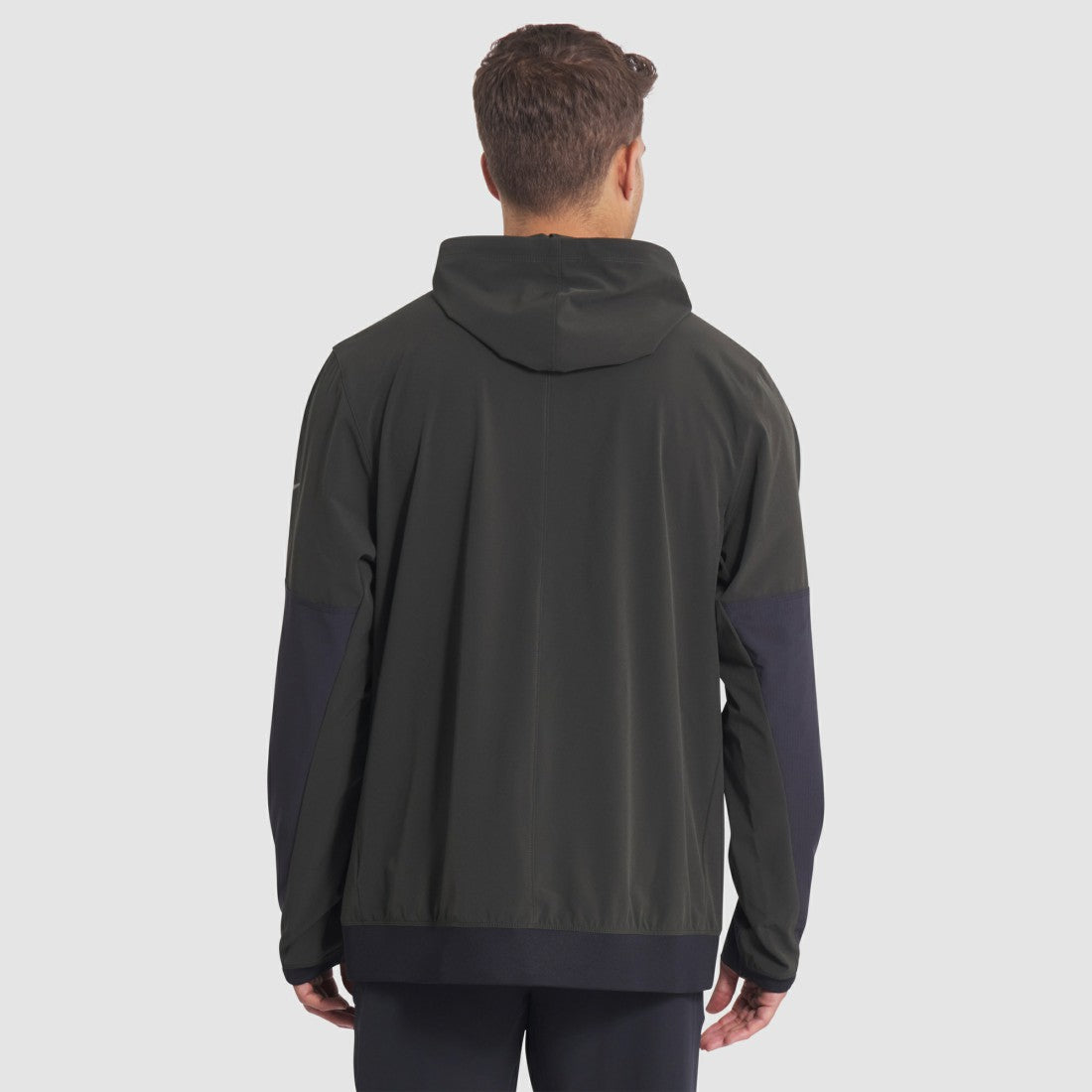 New York Jets 2025 Rivalries Collection Sideline Anorak Half-Zip Hoodie Jacket - Gotham Green - Nike