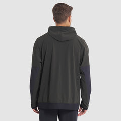 New York Jets 2025 Rivalries Collection Sideline Anorak Half-Zip Hoodie Jacket - Gotham Green - Nike