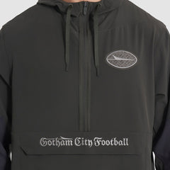 New York Jets 2025 Rivalries Collection Sideline Anorak Half-Zip Hoodie Jacket - Gotham Green - Nike