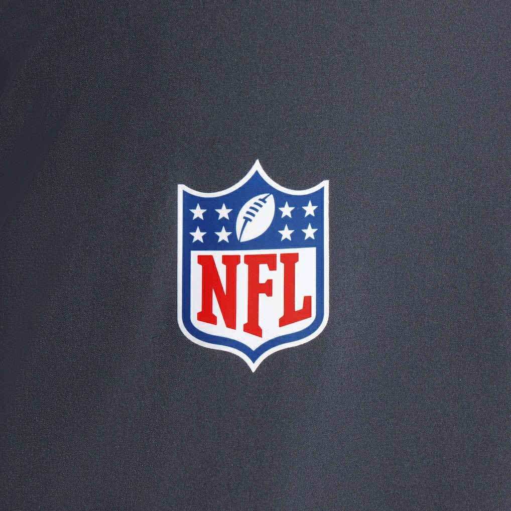 Miami Dolphins 2025 Rivalries Collection Sideline Anorak Half-Zip Hoodie Jacket - Pitch Blue - Nike