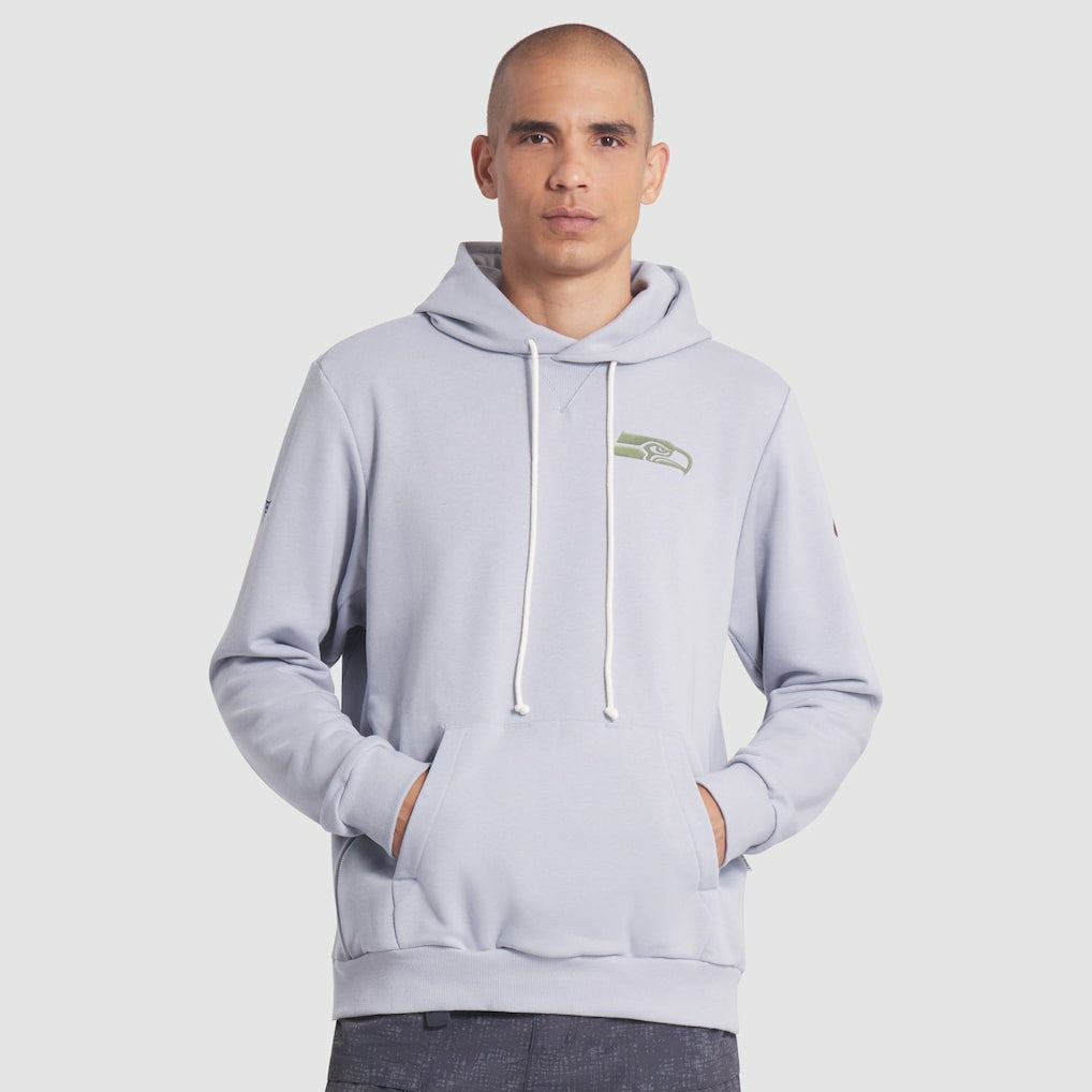 Seattle Seahawks 2025 Rivalries Collection Standard Issue Sideline Dri-FIT Hoodie - Wolf Gray - Nike