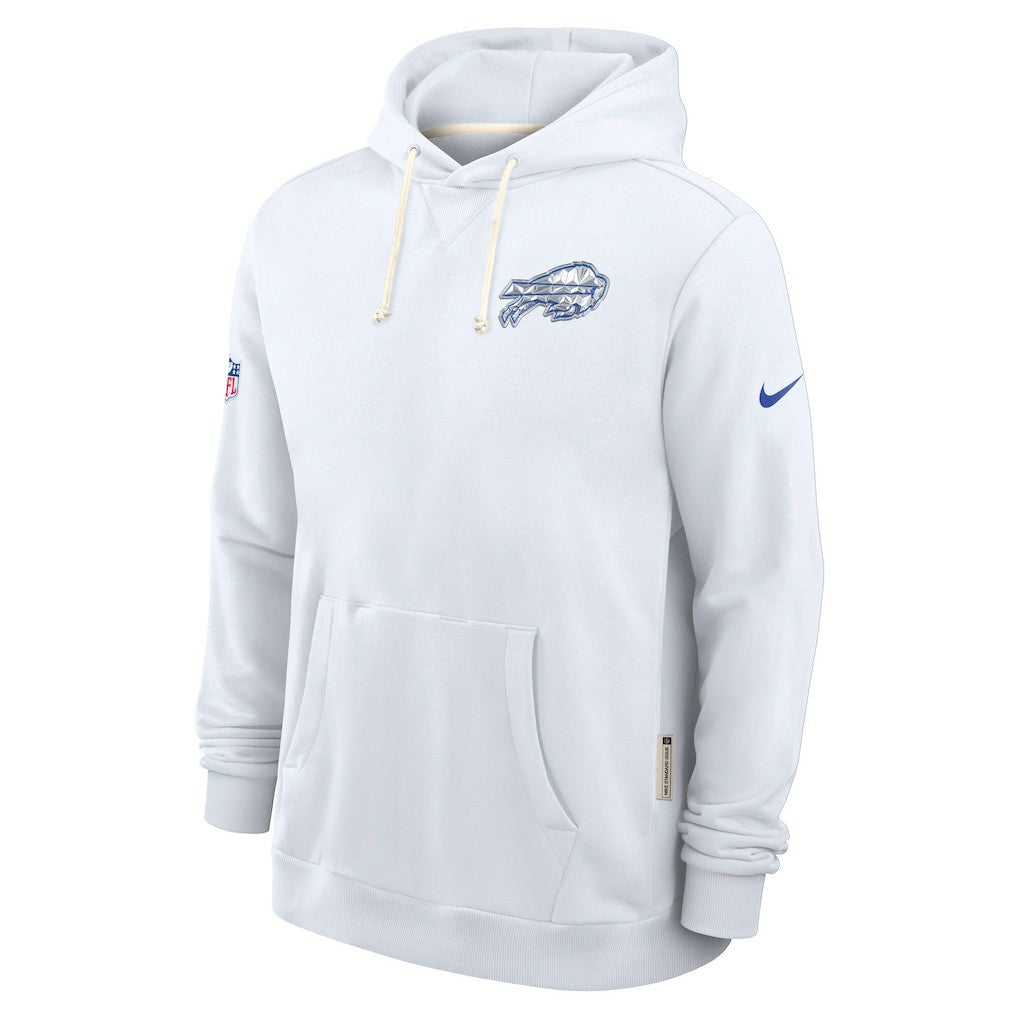 Buffalo Bills 2025 Rivalries Collection Standard Issue Sideline Dri-FIT Hoodie - White - Nike