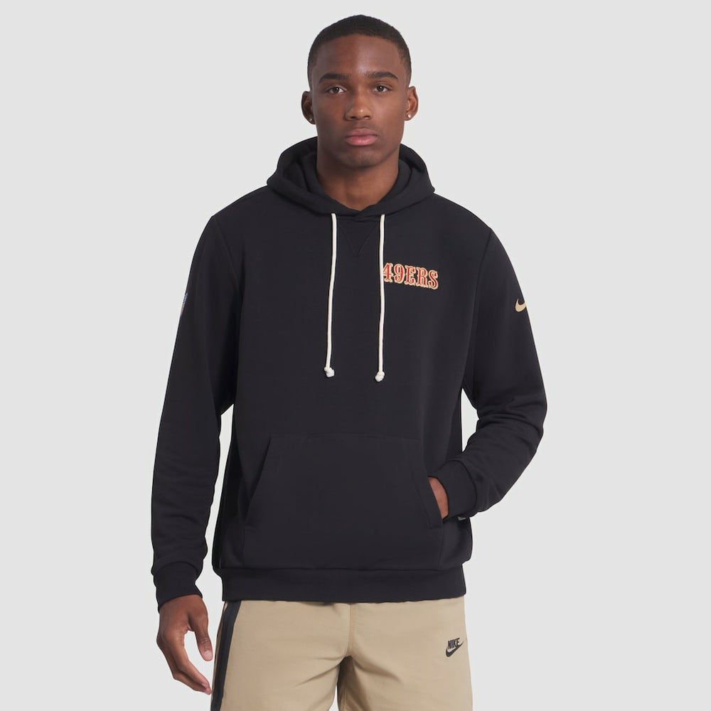 San Francisco 49ers 2025 Rivalries Collection Standard Issue Sideline Dri-FIT Hoodie - Black - Nike