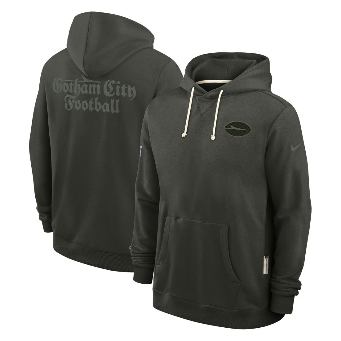 New York Jets 2025 Rivalries Collection Standard Issue Sideline Dri-FIT Hoodie - Gotham Green - Nike