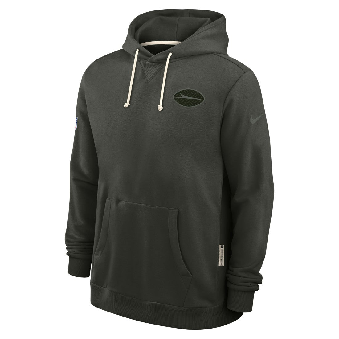 New York Jets 2025 Rivalries Collection Standard Issue Sideline Dri-FIT Hoodie - Gotham Green - Nike