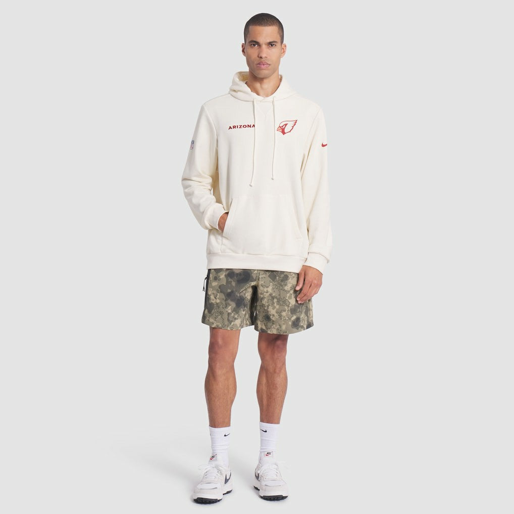 Arizona Cardinals 2025 Rivalries Collection Standard Issue Sideline Dri-FIT Hoodie - Natural - Nike