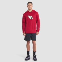 Arizona Cardinals 2025 Rivalries Collection Sideline Dri-FIT Long Sleeve Hoodie T-Shirt - Red - Nike