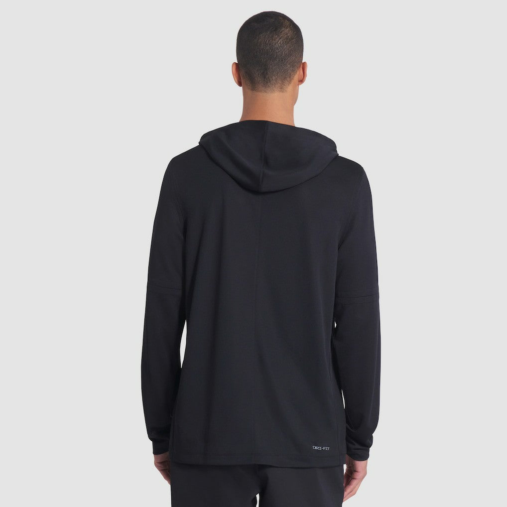 San Francisco 49ers 2025 Rivalries Collection Sideline Dri-FIT Long Sleeve Hoodie T-Shirt - Black - Nike