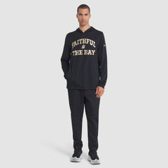 San Francisco 49ers 2025 Rivalries Collection Sideline Dri-FIT Long Sleeve Hoodie T-Shirt - Black - Nike