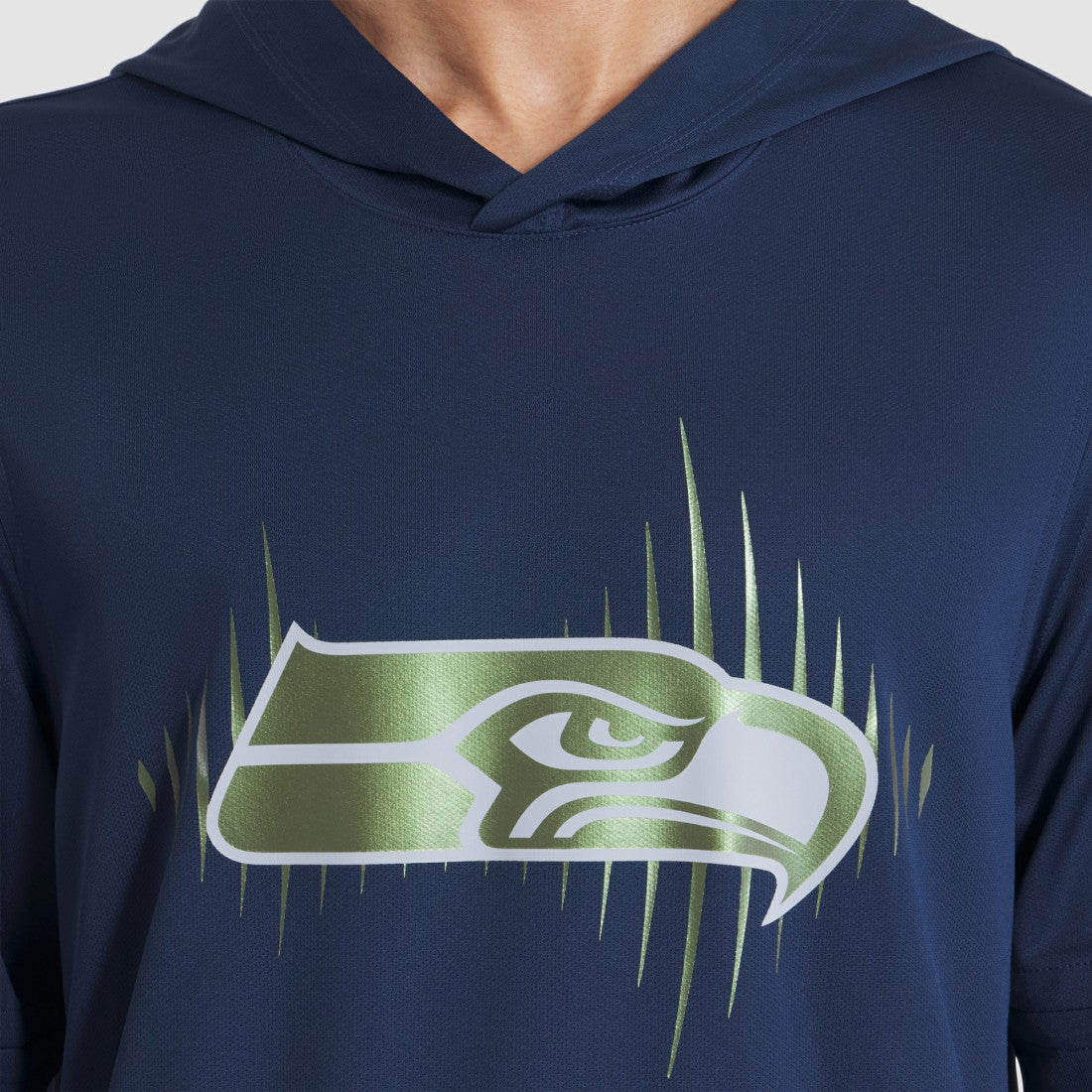 Seattle Seahawks 2025 Rivalries Collection Sideline Dri-FIT Long Sleeve Hoodie T-Shirt - College Navy - Nike