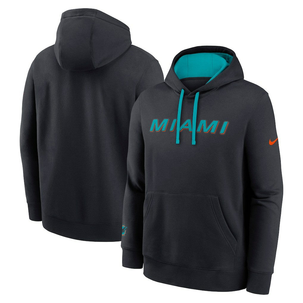 Miami Dolphins 2025 Rivalries Collection Club Hoodie - Pitch Blue - Nike