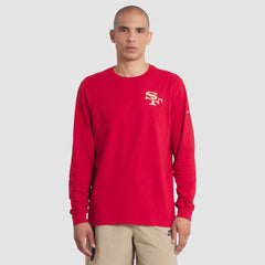 San Francisco 49ers 2025 Rivalries Collection Essential Long Sleeve T-Shirt - Scarlet - Nike