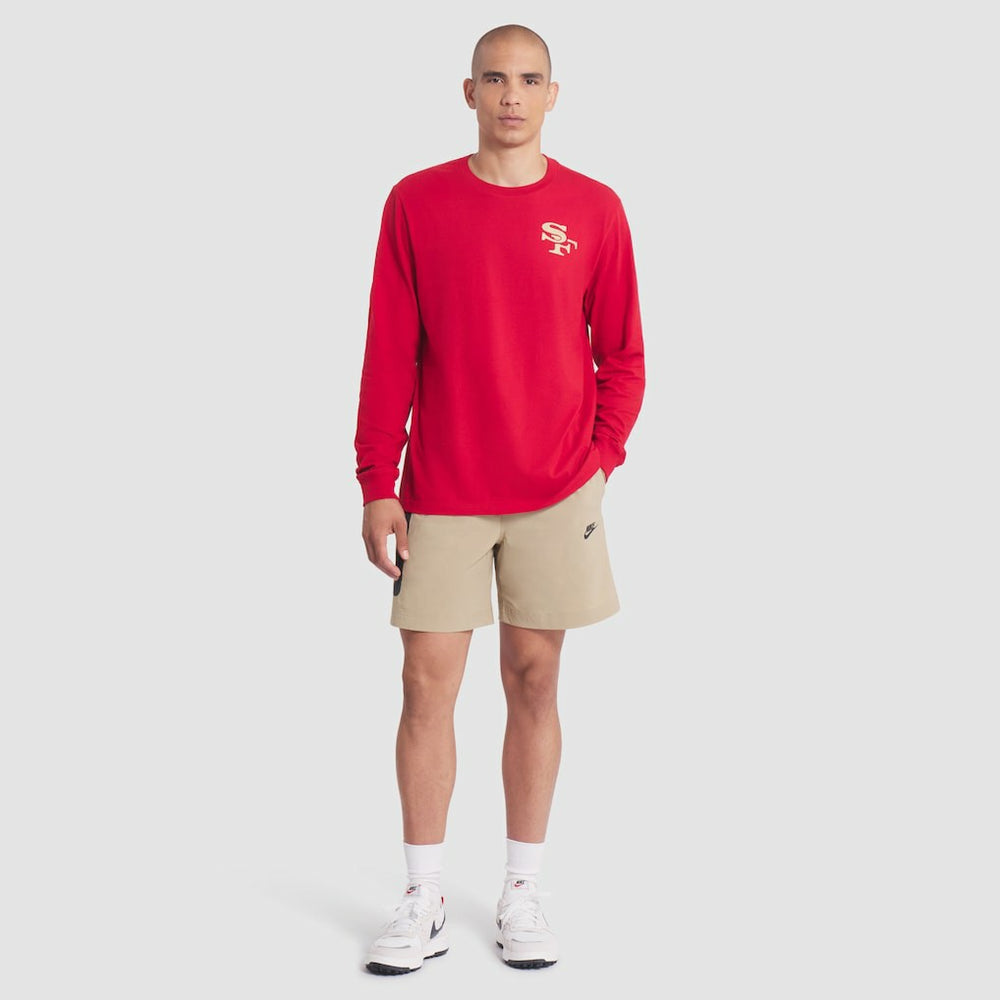 San Francisco 49ers 2025 Rivalries Collection Essential Long Sleeve T-Shirt - Scarlet - Nike