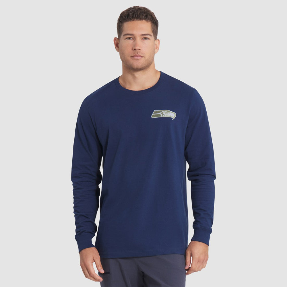 Seattle Seahawks 2025 Rivalries Collection Essential Long Sleeve T-Shirt - College Navy - Nike