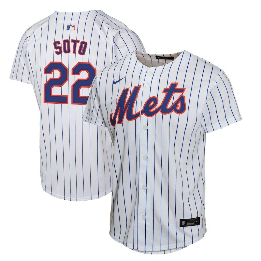 Juan Soto New York Mets Nike Youth Home Game Player Jersey Discount