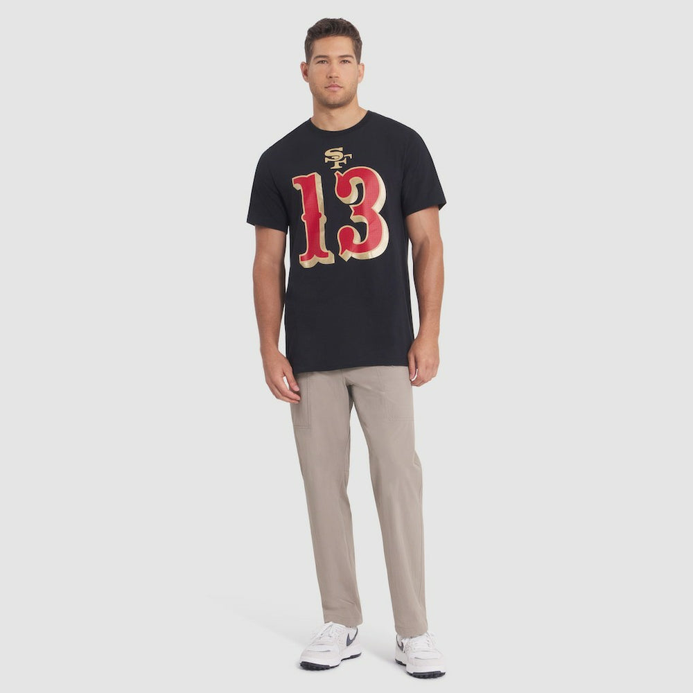 Brock Purdy San Francisco 49ers 2025 Rivalries Collection Player Name & Number T-Shirt - Black - Nike
