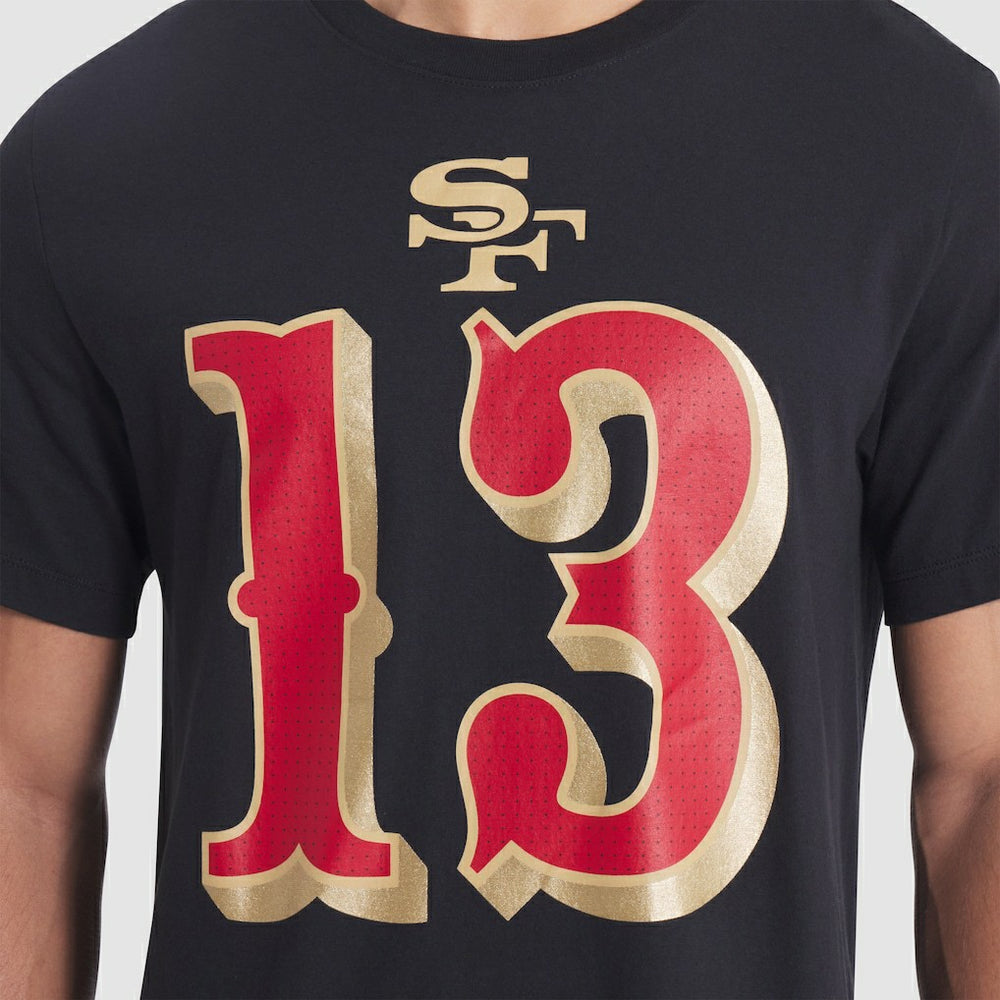 Brock Purdy San Francisco 49ers 2025 Rivalries Collection Player Name & Number T-Shirt - Black - Nike