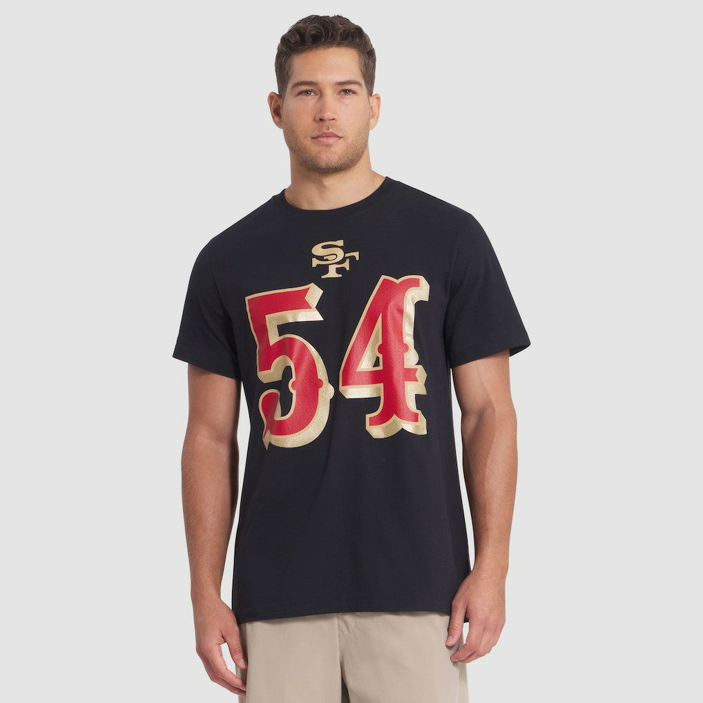 Fred Warner San Francisco 49ers 2025 Rivalries Collection Player Name & Number T-Shirt - Black - Nike
