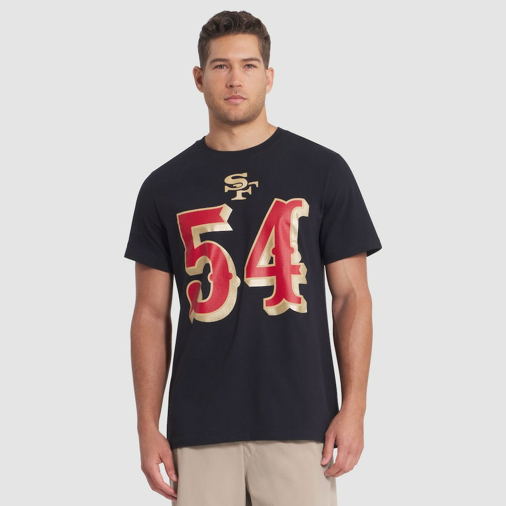 Fred Warner San Francisco 49ers 2025 Rivalries Collection Player Name & Number T-Shirt - Black - Nike