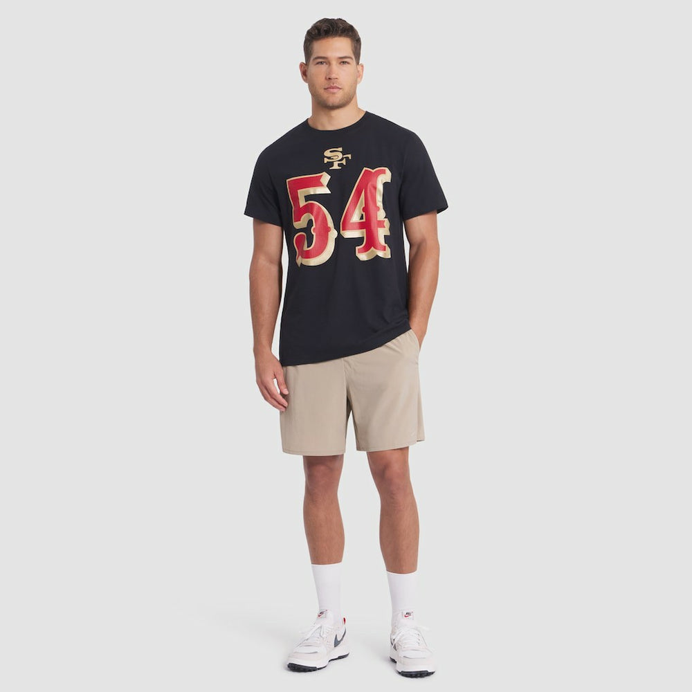 Fred Warner San Francisco 49ers 2025 Rivalries Collection Player Name & Number T-Shirt - Black - Nike