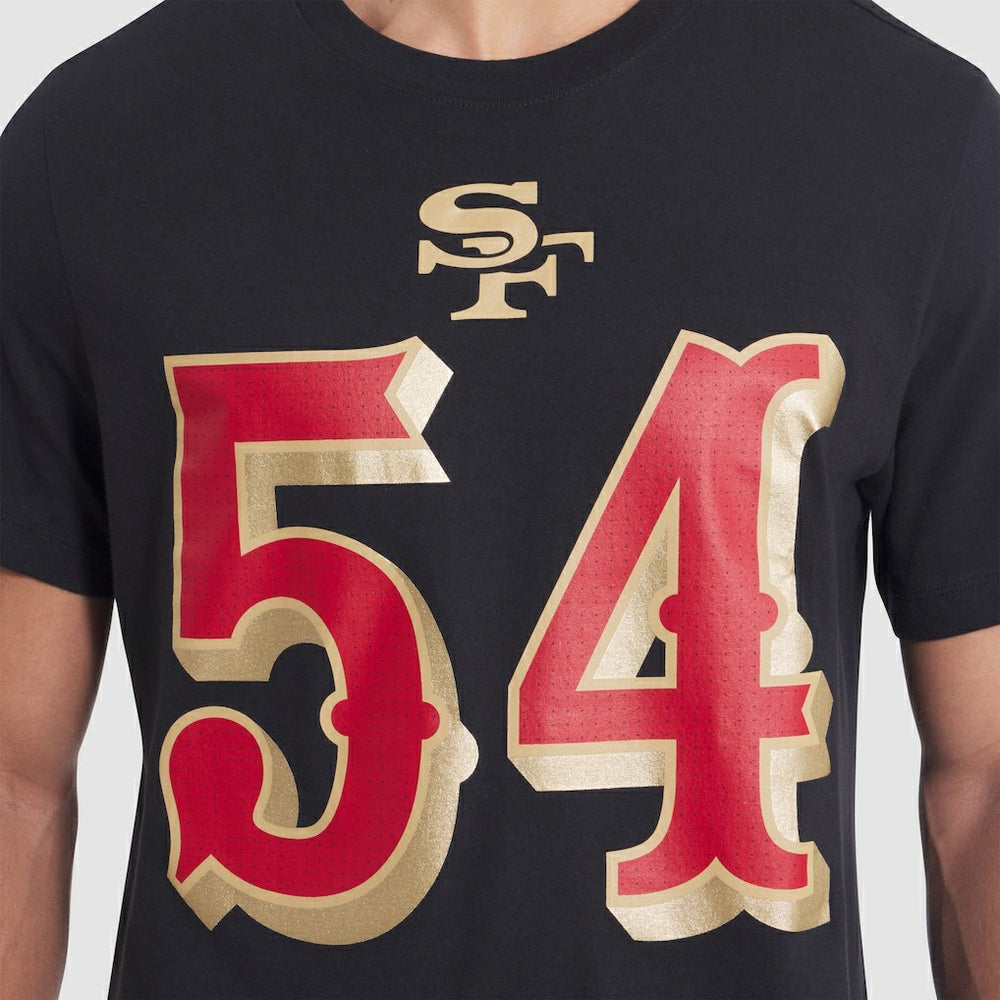 Fred Warner San Francisco 49ers 2025 Rivalries Collection Player Name & Number T-Shirt - Black - Nike