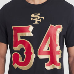 Fred Warner San Francisco 49ers 2025 Rivalries Collection Player Name & Number T-Shirt - Black - Nike