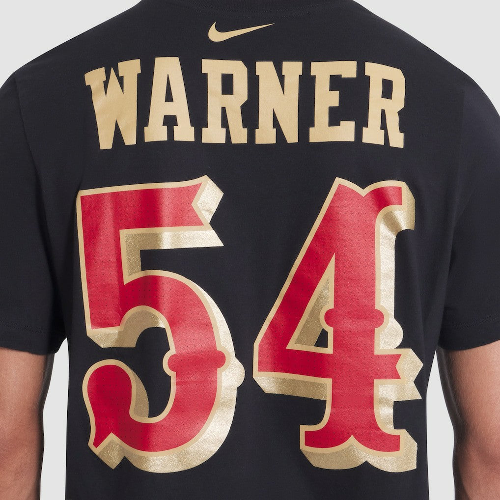 Fred Warner San Francisco 49ers 2025 Rivalries Collection Player Name & Number T-Shirt - Black - Nike