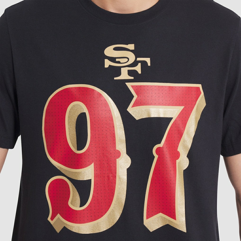 Nick Bosa San Francisco 49ers 2025 Rivalries Collection Player Name & Number T-Shirt - Black - Nike