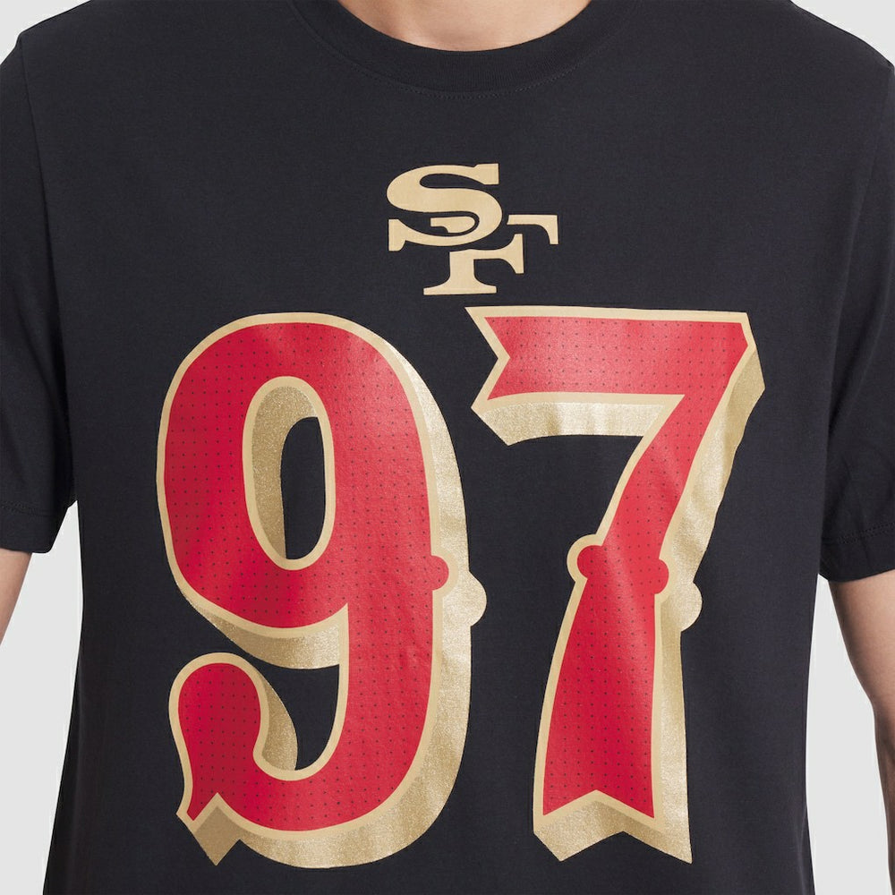 Nick Bosa San Francisco 49ers 2025 Rivalries Collection Player Name & Number T-Shirt - Black - Nike