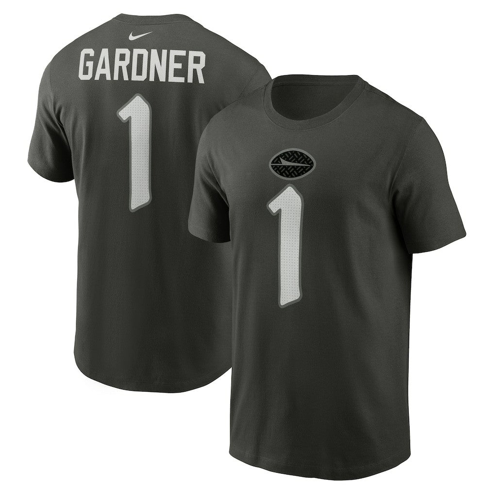 Ahmad Sauce Gardner New York Jets 2025 Rivalries Collection Player Name & Number T-Shirt - Gotham Green - Nike