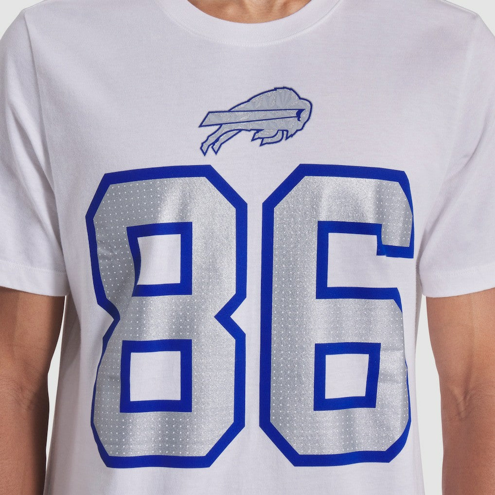 Dalton Kincaid Buffalo Bills 2025 Rivalries Collection Player Name & Number T-Shirt - White - Nike