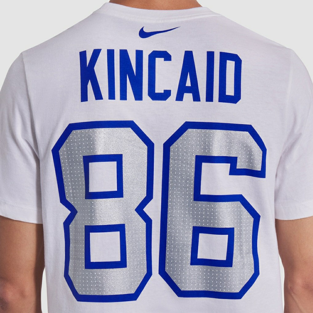 Dalton Kincaid Buffalo Bills 2025 Rivalries Collection Player Name & Number T-Shirt - White - Nike