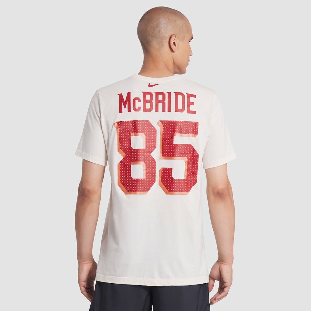 Trey McBride Arizona Cardinals 2025 Rivalries Collection Player Name & Number T-Shirt - Natural - Nike