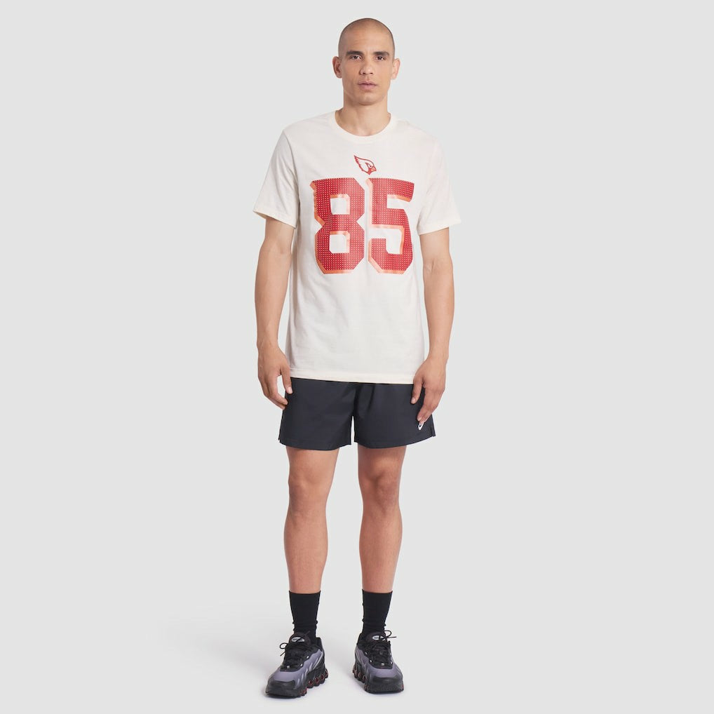 Trey McBride Arizona Cardinals 2025 Rivalries Collection Player Name & Number T-Shirt - Natural - Nike