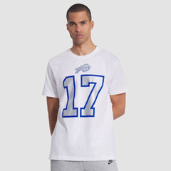 Josh Allen Buffalo Bills 2025 Rivalries Collection Player Name & Number T-Shirt - White - Nike