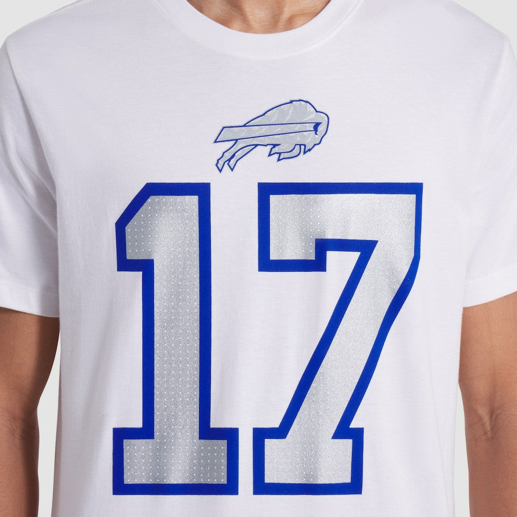 Josh Allen Buffalo Bills 2025 Rivalries Collection Player Name & Number T-Shirt - White - Nike