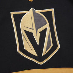 Vegas Golden Knights Mitchell & Ness Women's Heritage Lace-Up Pullover Sweatshirt - Black | NHL on sale