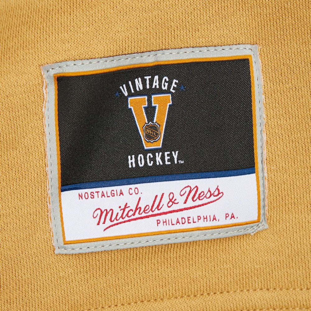 Vegas Golden Knights Mitchell & Ness Women's Heritage Lace-Up Pullover Sweatshirt - Black | NHL on sale