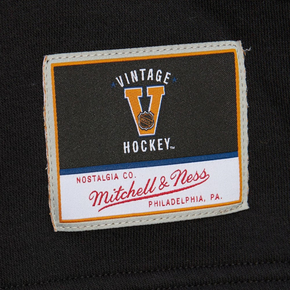 New Jersey Devils Mitchell & Ness Women's Heritage Lace-Up Pullover Sweatshirt - Red | NHL Lifestyle