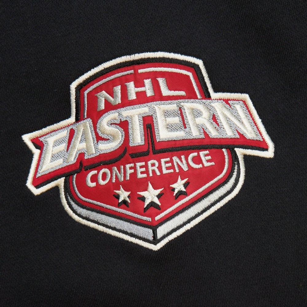 Philadelphia Flyers Mitchell & Ness Women's Heritage Lace-Up Pullover Sweatshirt - Black | NHL Lifestyle