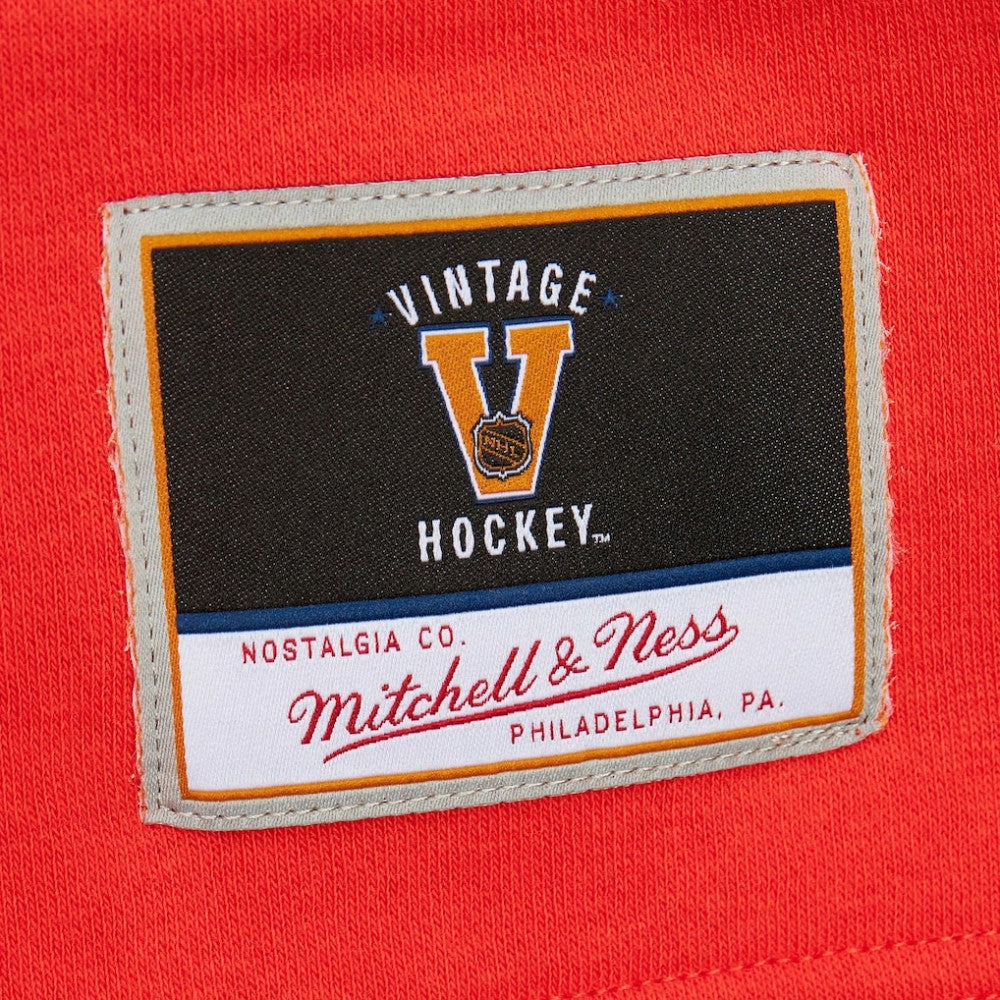 Philadelphia Flyers Mitchell & Ness Women's Heritage Lace-Up Pullover Sweatshirt - Black | NHL Lifestyle