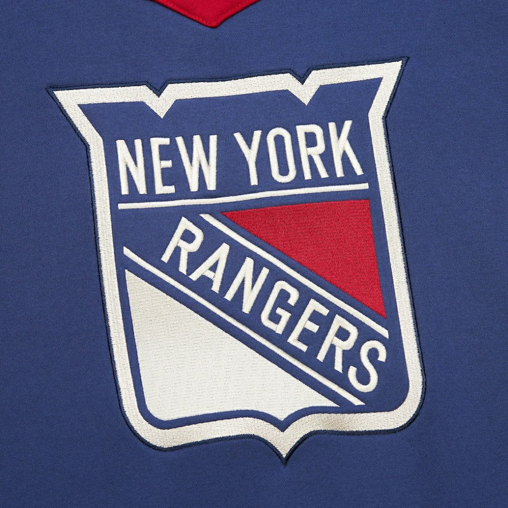 New York Rangers Heritage Lace-Up Pullover Sweatshirt - Royal | NHL near me