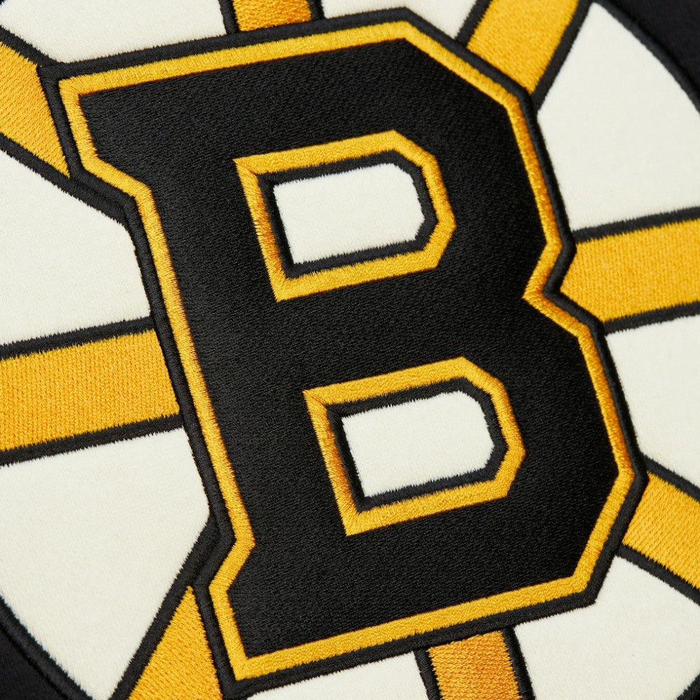 Boston Bruins Heritage Lace-Up Pullover Sweatshirt - Black | NHL on sale