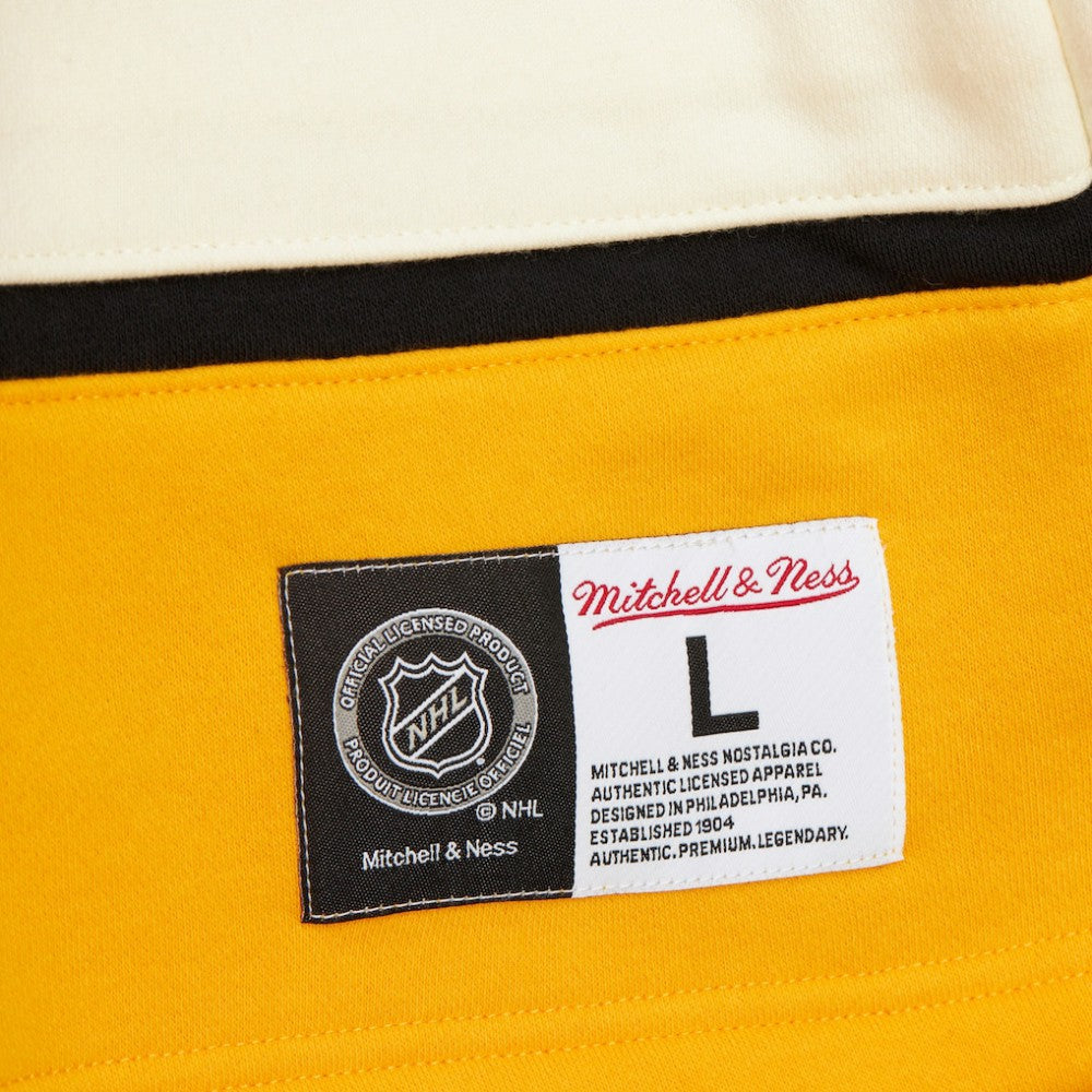 Boston Bruins Heritage Lace-Up Pullover Sweatshirt - Black | NHL on sale