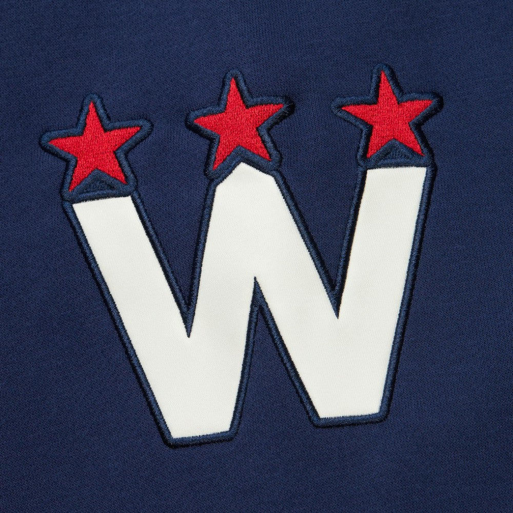 Washington Capitals Heritage Lace-Up Pullover Sweatshirt - Navy | NHL sale