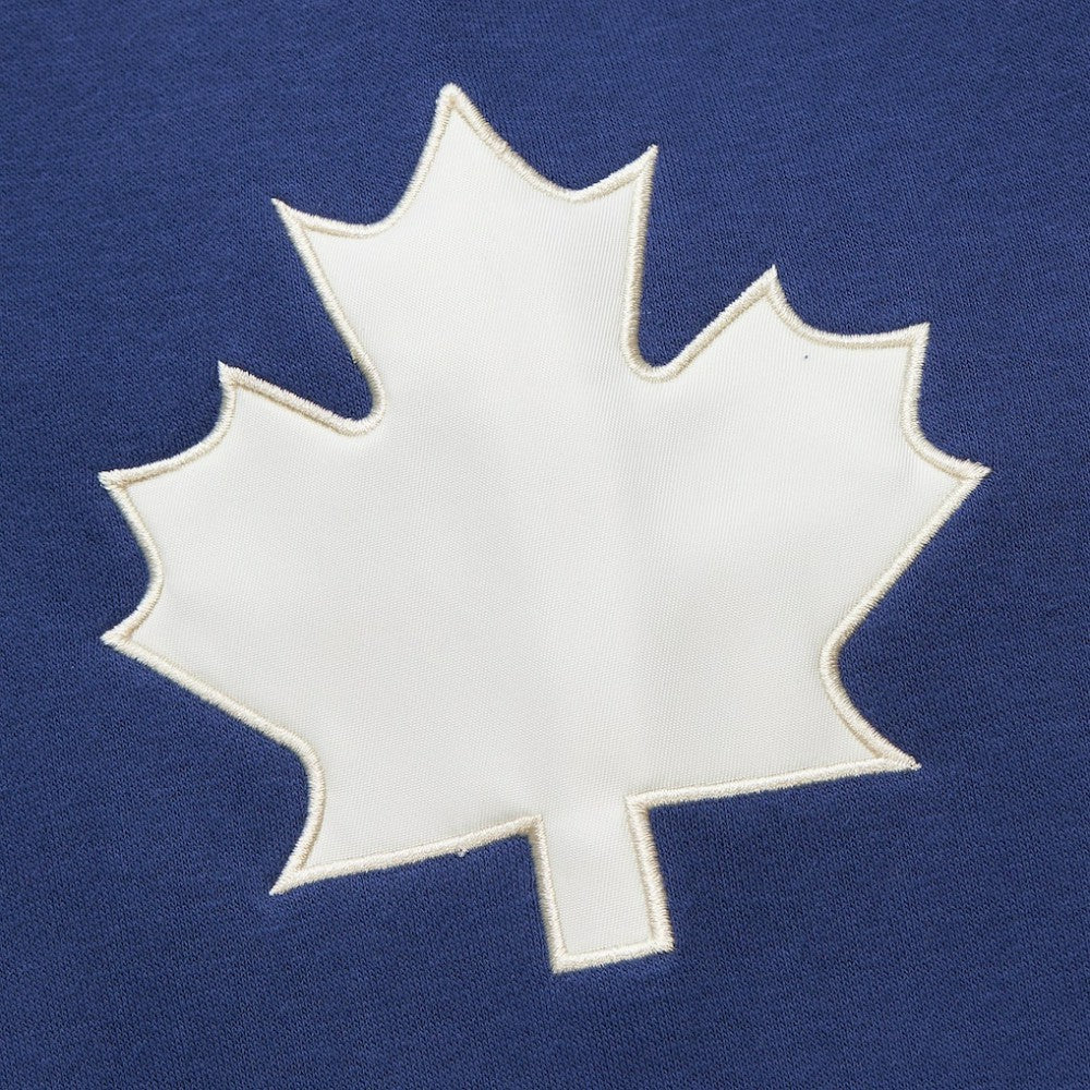 Toronto Maple Leafs Heritage Lace-Up Pullover Sweatshirt - Blue | NHL on sale